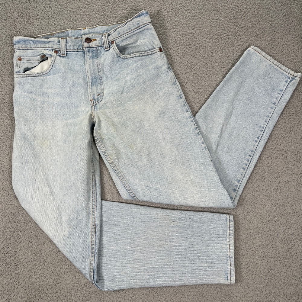 Vintage Levis 550 Mom Jeans Fits Womens 29x30 Great Fades USA Made 90s Tapered‎